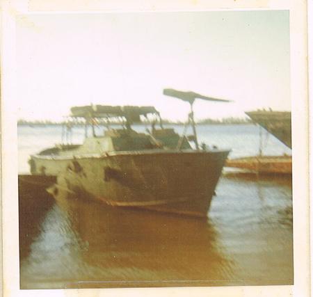 Freshly Painted LCPL Patrol Boat