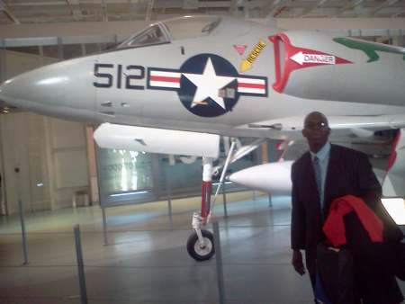Recent photo of myself at the Intrepid on veteran day in 2011