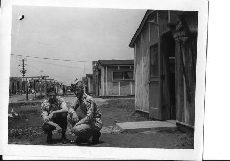 Bill Weikel and Friend about 1955 or 56