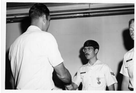 Commendation medal ceremony