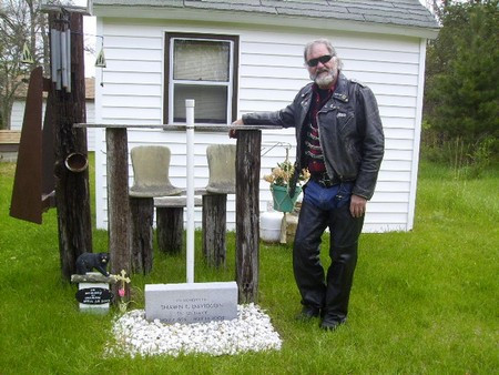 Memorial to my youngest brother Shawn and his girlfriend Sharon.