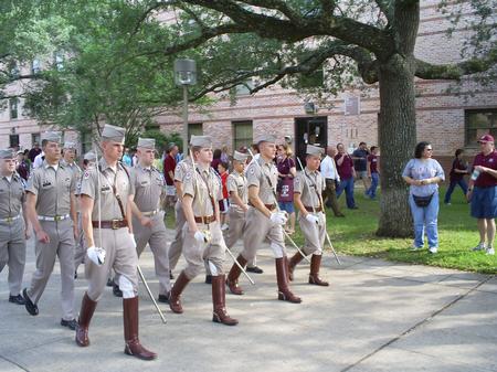 Blake at graduation from TAMU (3rd from left)