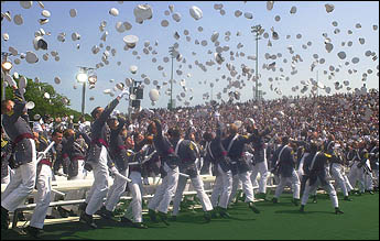 Graduation celebration West Point