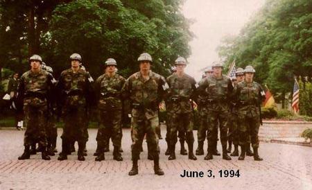 287TH MP CO, 4TH PLATOON, BERLIN GERMANY
