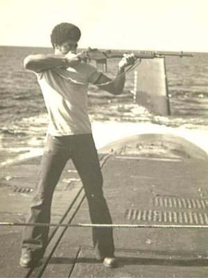 USS Daniel Webster SSBN626 in the Pacific