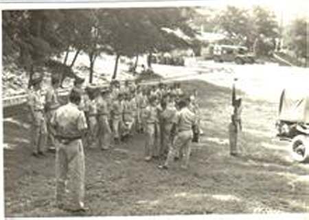 Getting medal-DMZ area 1973