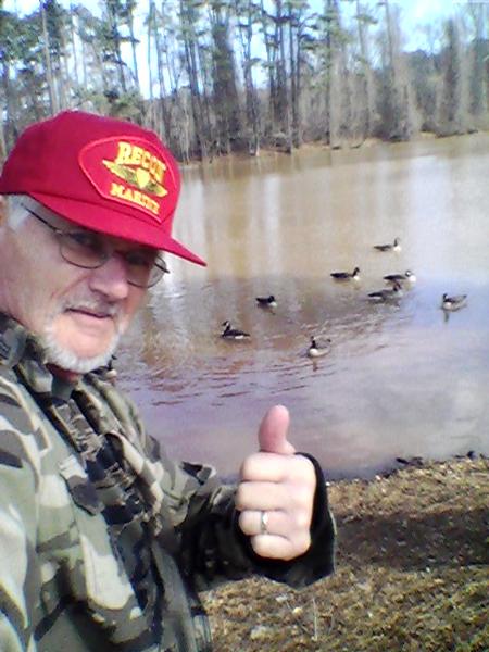Sarge At The lake