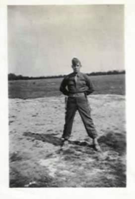 My father WW 2 Photo England then Normany month after D-Day