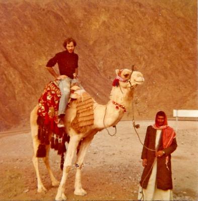 Me in Holy Land after European Discharge 1/1/75