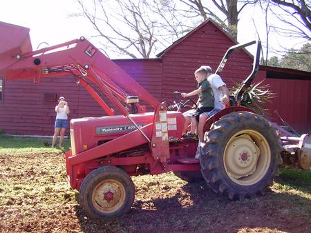 Alex, yep he wants the tractor also