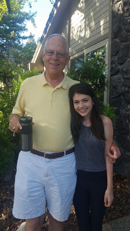 Me with Granddaughter Hannah
