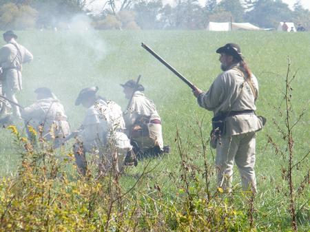 Riflemen engaging Brits - Jerusalem Mill, MD