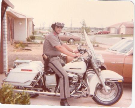 placed on motorcycle squad