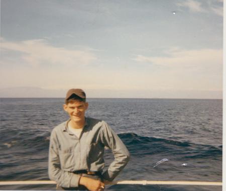 At sea at Yankee Station