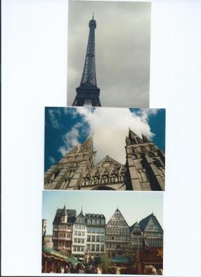 Paris and Frankfurt
