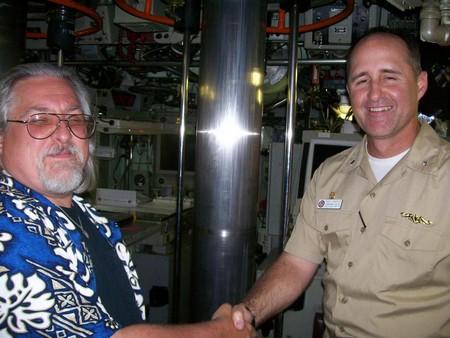 Son's Commanding Officer, USS La Jolia