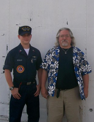 Me and son 2008