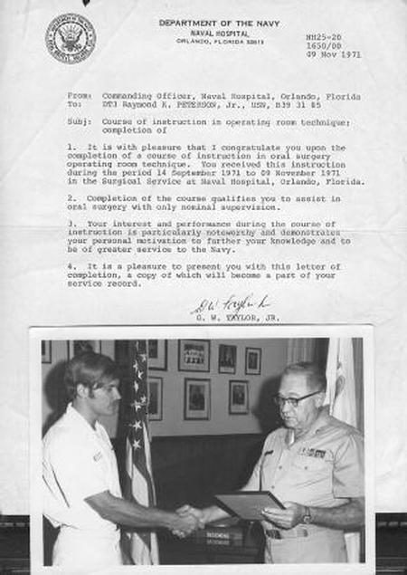 Receipt of Operating Room Tech Diploma