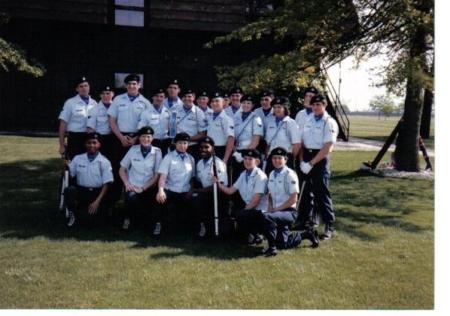 1985 Blue Spirit Drill Team, Chanute AFB, IL