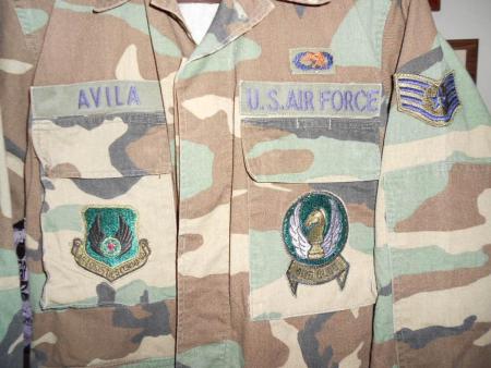 My AF Reserve uniform