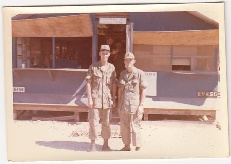 CPT O'Leary DET CDR w/1SGT Det Sr. NCO