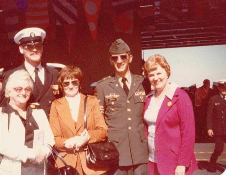 Commissioning of the USS Dwight D Eisenhower CVN-69