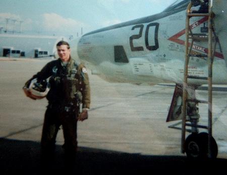 Sgt Herbert Avionic tech, test ride to fix Autopilot in RF4B Phantom
