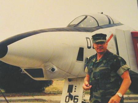 Myself and the Last RF4B Phantom to leave El toro
