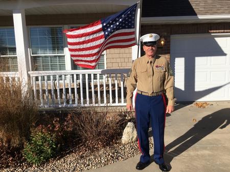 Recruiters Uniform, Nov 11, 2016 Veterans day ceremony
