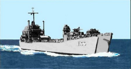USS Washtenaw Cty LST1166