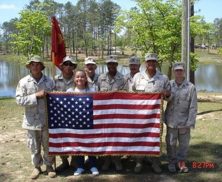 Small Group After Coming Home From Iraq