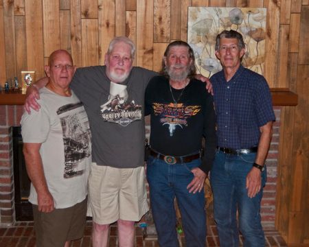 The Four Members that made it to the 2013 Impervious MSO 449 Reunion