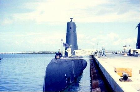 At dock in home port