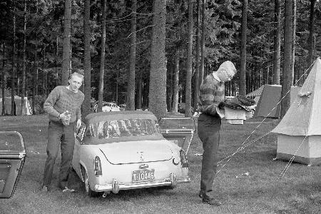 Chuck Kuzma & Bob James at Nurburgring