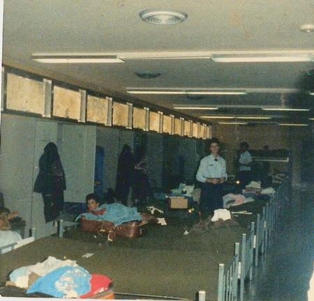 Last day of Basic Training, 1987