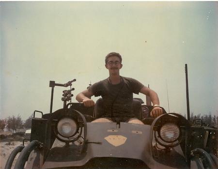Me on bulldozer used to keep berm pushed up.