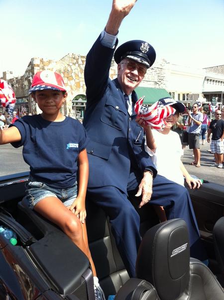 Grand Marshall, 4th of July Parade, 2011, Granbury, Texas