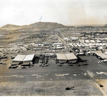Looking Past Maintenance Areas Toward Town