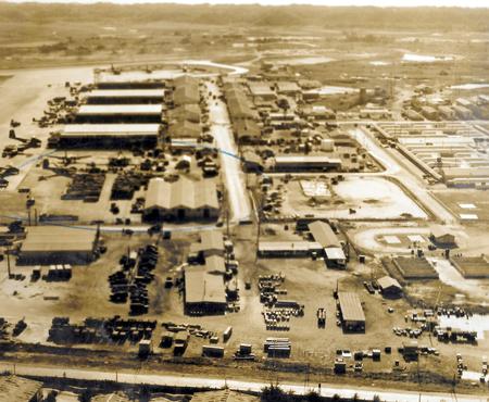 Vung Tau Airfield looking down Main Street