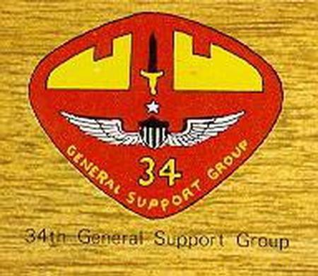 34th General Support Group Patch