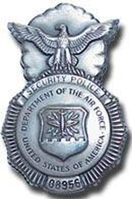 USAF Security Police Badge circa 1975