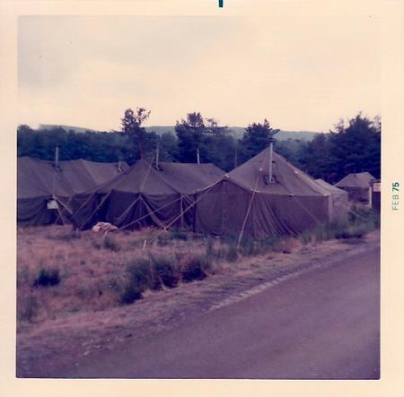 B Company 1st Medical BN tents.