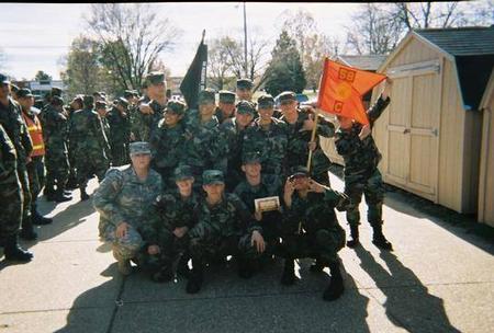 Spc Turner with Graduating AIT students