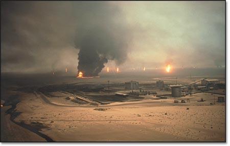 Burning Kuwait