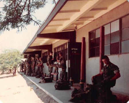 Aco 1/4 gear Inspection at old Barracks