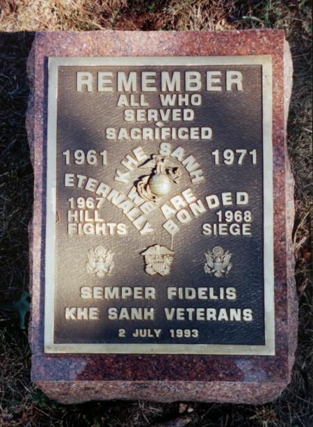 Khe Sanh memorial @ Arlington