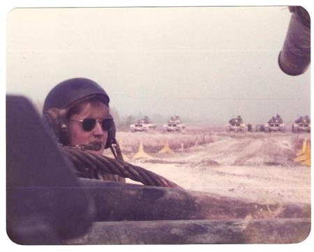 BAUMHOLDER in the M60A3