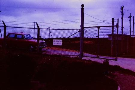 Main Gate of a Marine facility on Okinawa