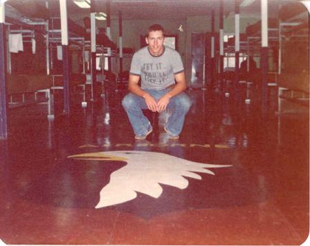 Dave at boot camp