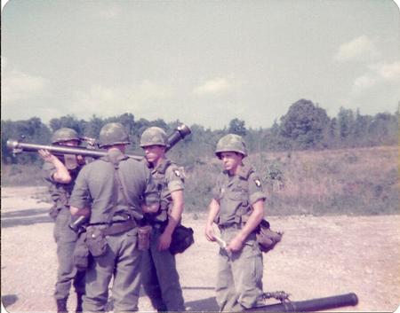 standing by on the firing range to shoot my 90mm recoilless rifle